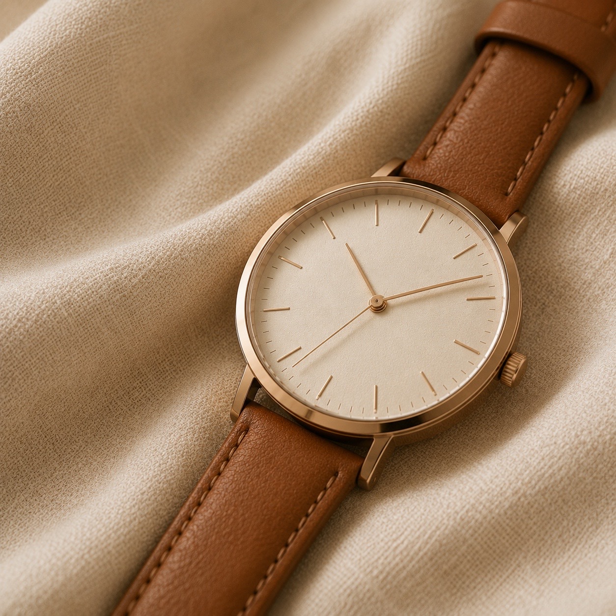 A minimal wristwatch from a brand you love
