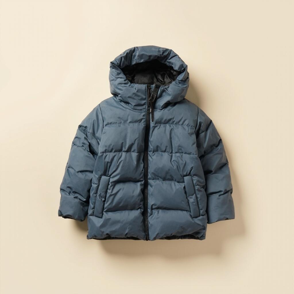 Slate blue insulated hooded jacket saved from Arc’teryx